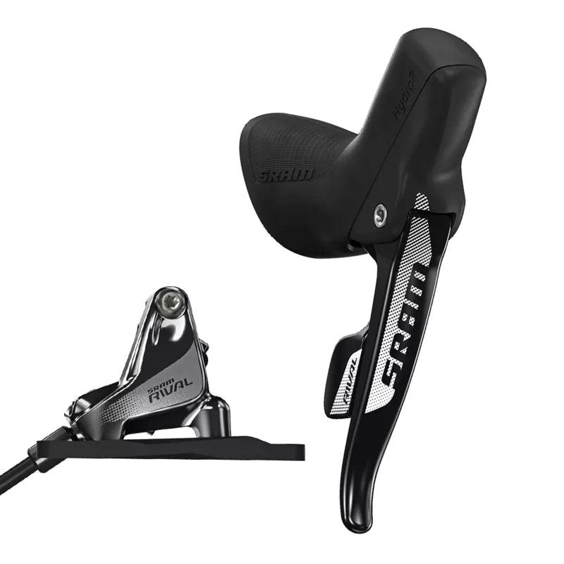 Sram Rival 22 Moto DoubleTap Flat Mount Hydraulic Disc Brake (Black) | Cycling Gears Hub - Cycling Gears Hub