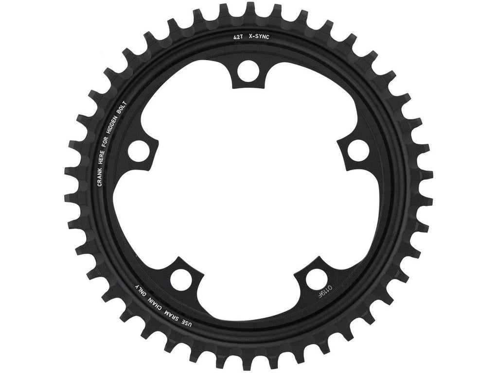 Sram Rival X - Sync 10/11 Speed Chainring (Black) | Cycling Gears Hub - Cycling Gears Hub