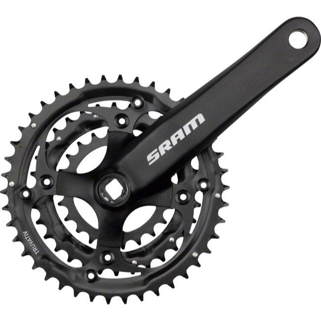 SRAM S - 600 FC - S600 - A1 Square Taper Crankset (Black) | Cycling Gears Hub - Cycling Gears Hub