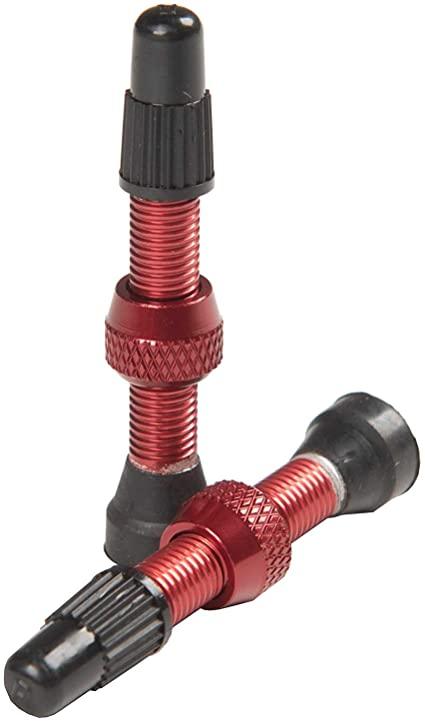 Stans NoTubes Universal Presta Valve Stem Pair (Red) | Cycling Gears Hub - Cycling Gears Hub