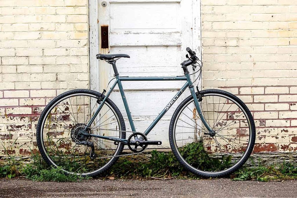 Surly Cross Check (Blue/Green/Gray) | Cycling Gears Hub - Cycling Gears Hub
