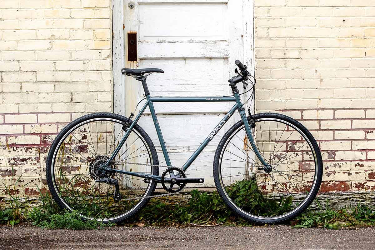 Surly Cross Check (Blue/Green/Gray) | Cycling Gears Hub - Cycling Gears Hub