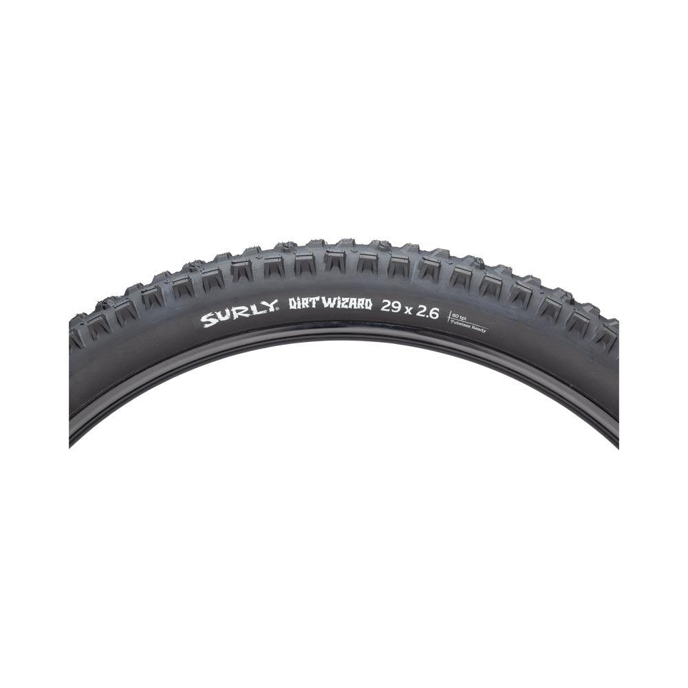 Surly Dirt Wizard 26" Tubeless Ready Folding Tire (Black) | Cycling Gears Hub - Cycling Gears Hub