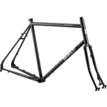 Surly Disc Trucker Frameset (Black) | Cycling Gears Hub