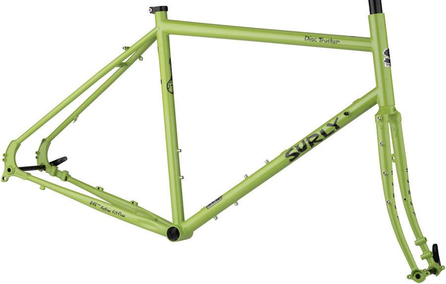 Surly Disc Trucker Road Frameset (Pea Lime Soup) | Cycling Gears Hub - Cycling Gears Hub