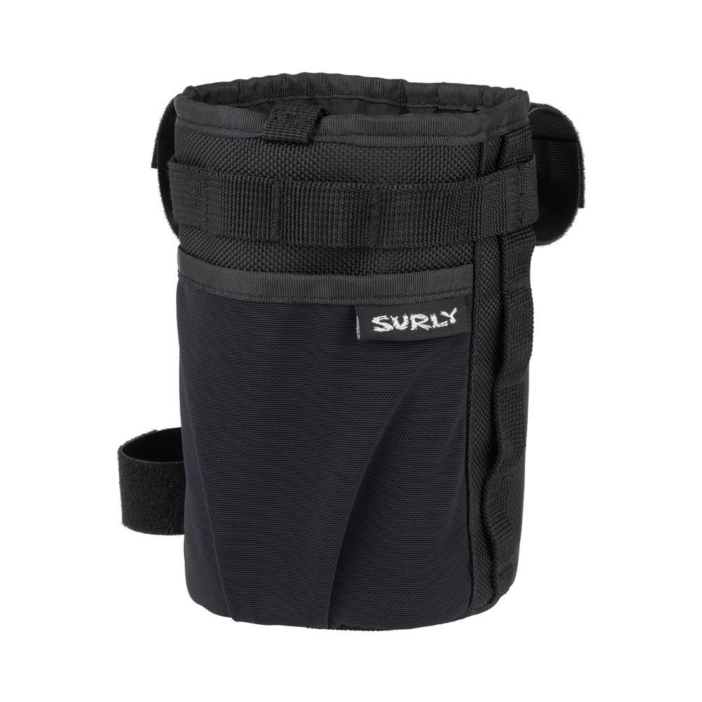 Surly Dugout Handlebar Bag (Black) | Cycling Gears Hub - Cycling Gears Hub