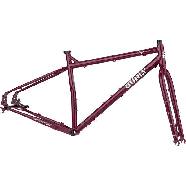 Surly Ogre Frameset (Fermented Plum) | Cycling Gears Hub