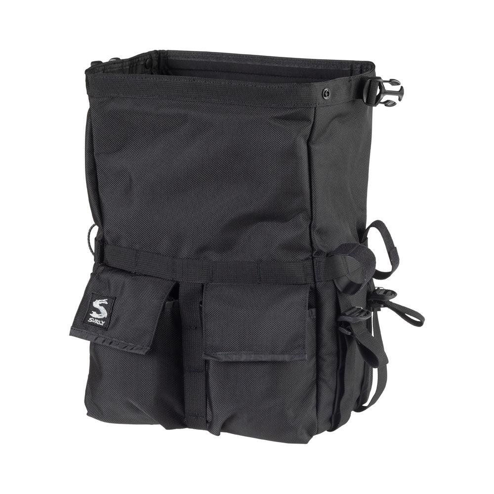 Surly Petite Porteur House Front Pannier Bag (Black) | Cycling Gears Hub - Cycling Gears Hub