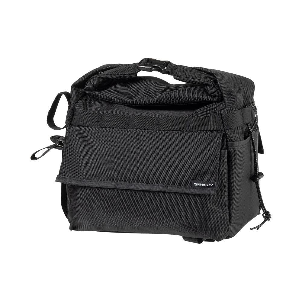 Surly Petite Porteur House Front Pannier Bag (Black) | Cycling Gears Hub - Cycling Gears Hub