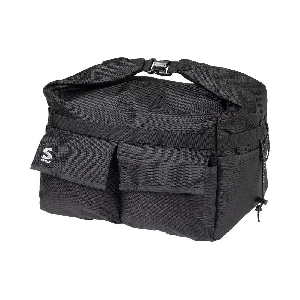 Surly Porteur House Front Pannier Bag (Black) | Cycling Gears Hub - Cycling Gears Hub