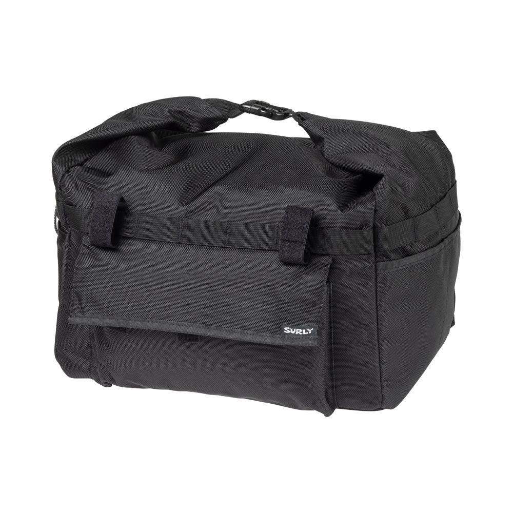 Surly Porteur House Front Pannier Bag (Black) | Cycling Gears Hub - Cycling Gears Hub