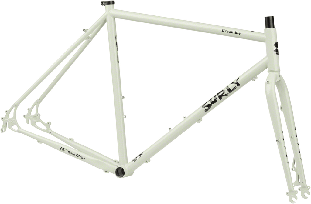 Surly Preamble Flat Bar Road Frameset (Best Buds Green) | Cycling Gears Hub - Cycling Gears Hub