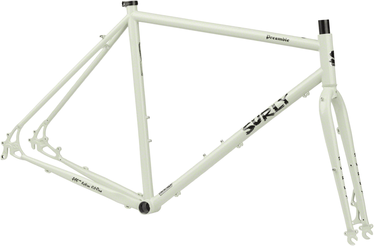 Surly Preamble Flat Bar Road Frameset (Best Buds Green) | Cycling Gears Hub - Cycling Gears Hub