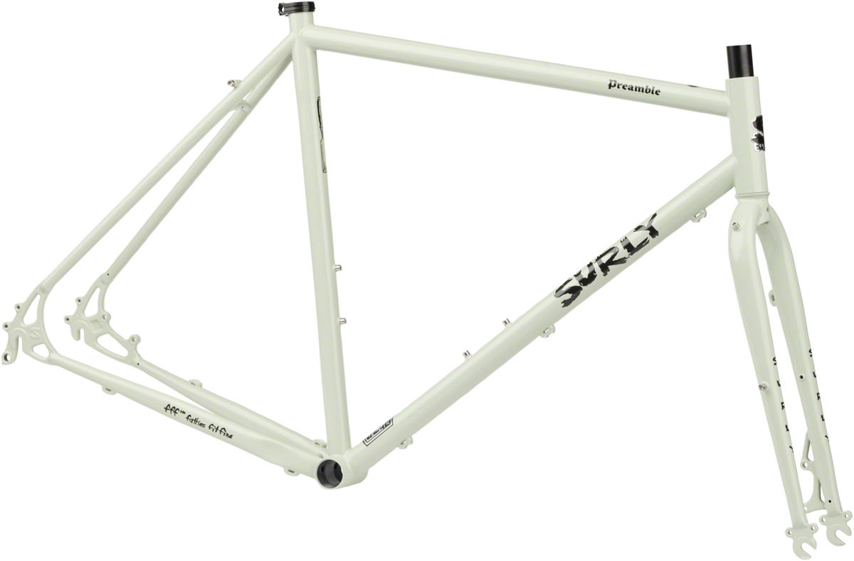 Surly Preamble Flat Bar Road Frameset (Best Buds Green) | Cycling Gears Hub