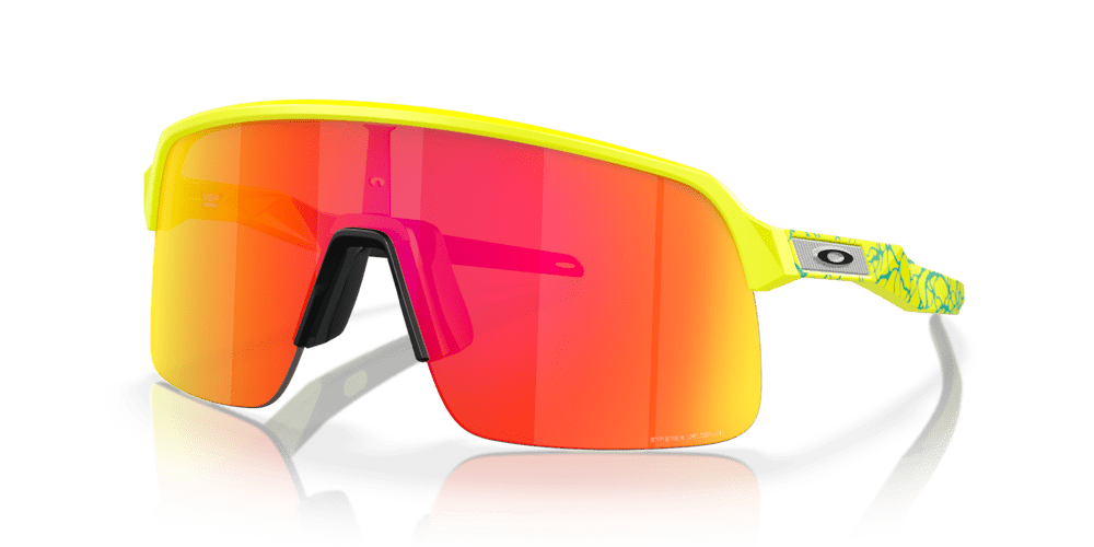 Sutro Lite Matte Tennis Ball Yellow Prizm Ruby - Cycling Gears Hub