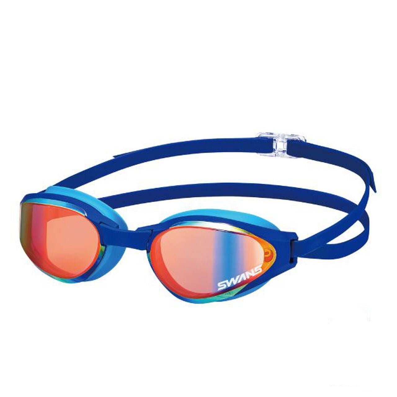 Swans Ascender SR - 81M PAF Swimming Goggles (Shadow Mirror/Navy) | Cycling Gears Hub - Cycling Gears Hub