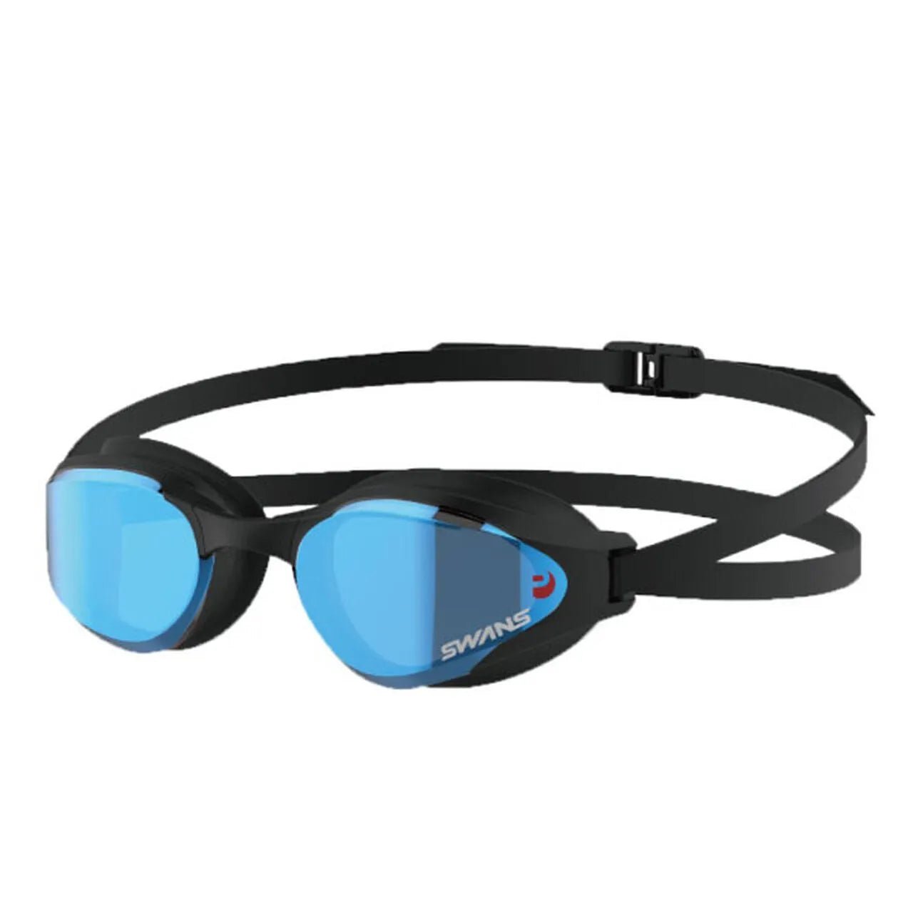Swans Ascender SR - 81M Swimming Goggles (Smoke Blue/Black) | Cycling Gears Hub - Cycling Gears Hub