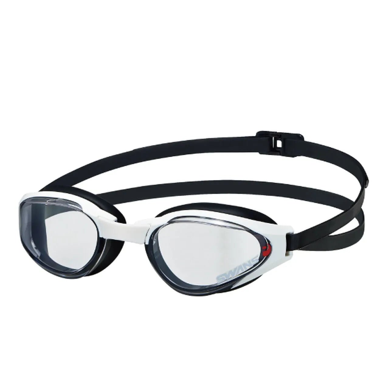Swans Ascender SR - 81N Swimming Goggles (Clear/Black) | Cycling Gears Hub - Cycling Gears Hub