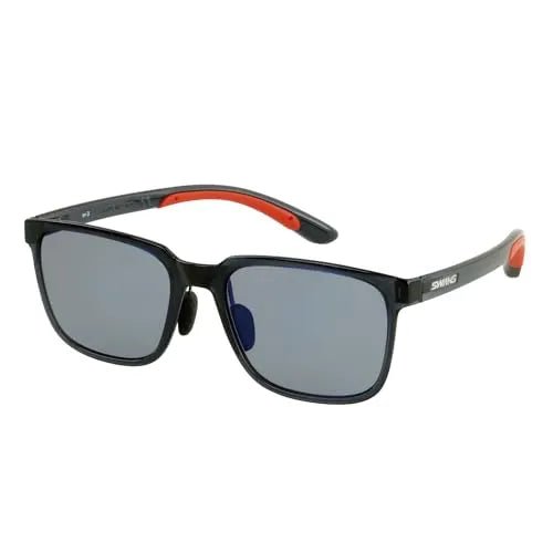 Swans ER3 - 0151 Sport Sunglasses (Dark Clear Smoke/Matte Red) | Cycling Gears Hub - Cycling Gears Hub