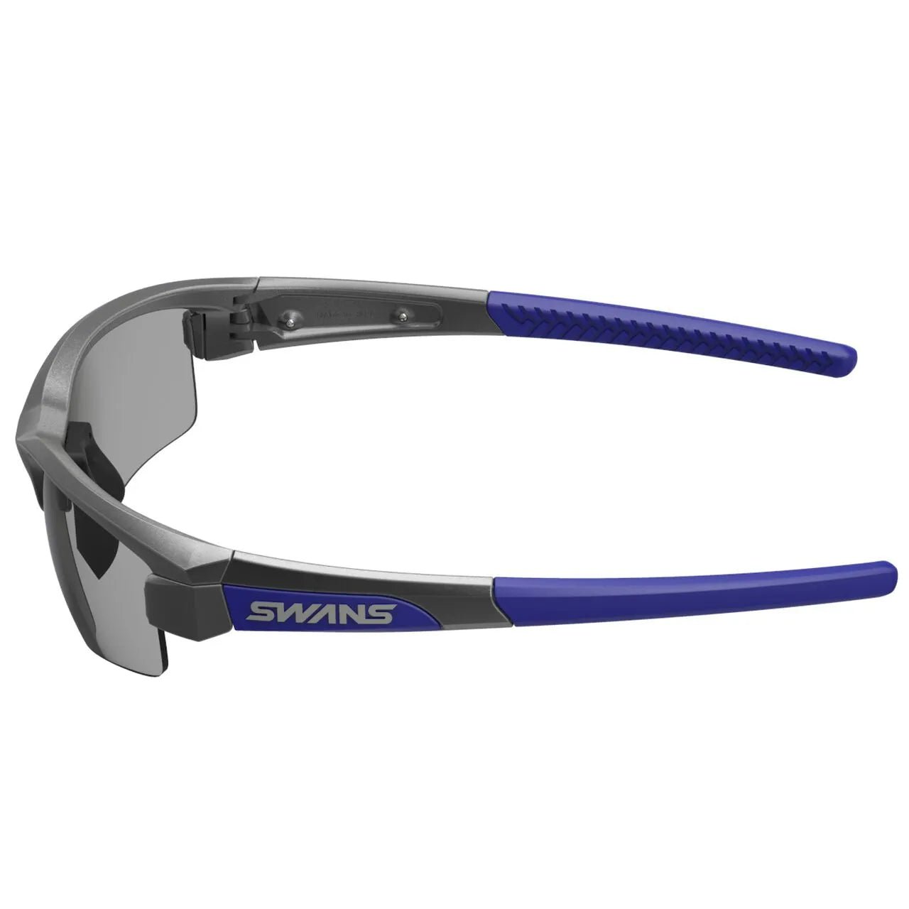 Swans LI SIN - 0151 Sport Sunglasses (Polarized Smoke/Matt Gun Metalica) | Cycling Gears Hub - Cycling Gears Hub
