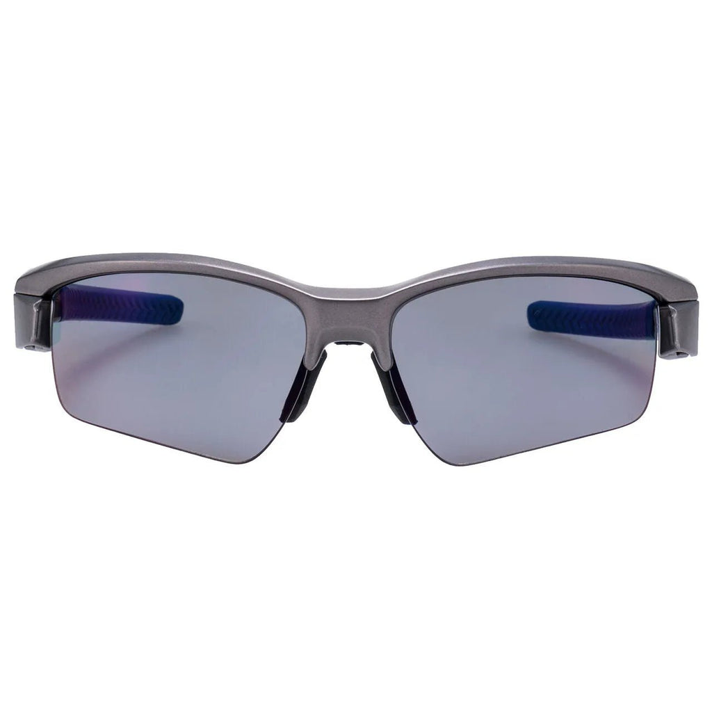 Swans LI SIN - 0151 Sport Sunglasses (Polarized Smoke/Matt Gun Metalica) | Cycling Gears Hub - Cycling Gears Hub