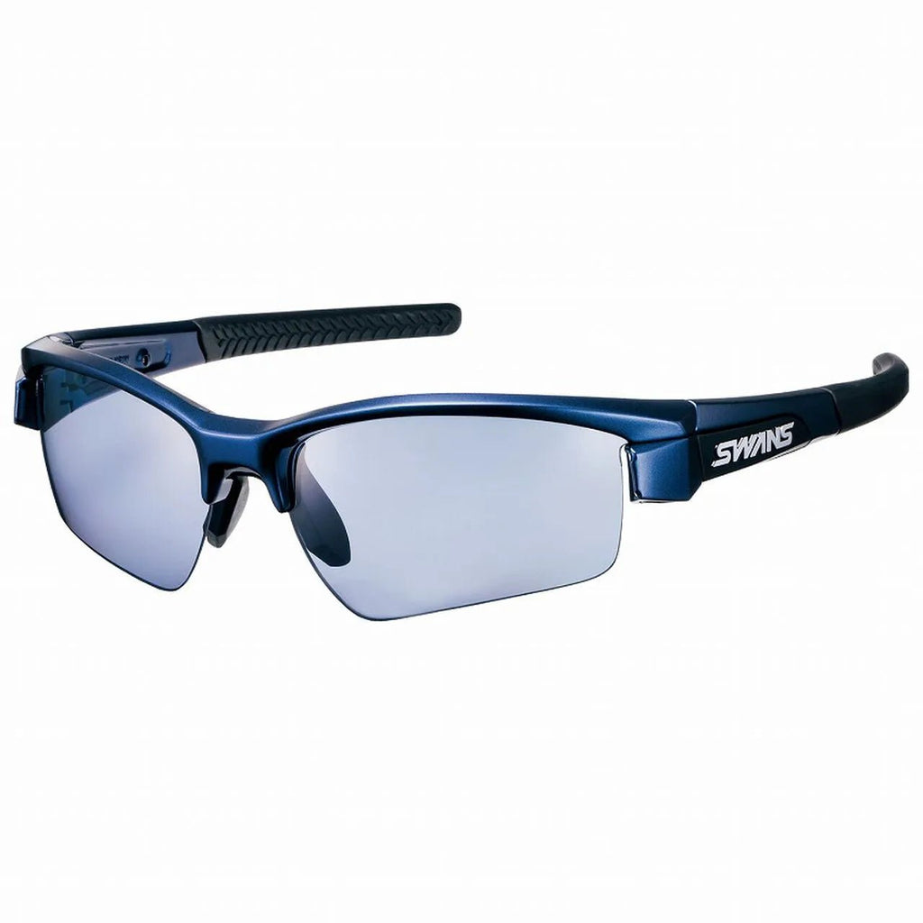 Swans LI SIN - 0167 Sport Sunglasses (Polarized ULTRA Ice Blue/Dark Metallic Blue) | Cycling Gears Hub - Cycling Gears Hub