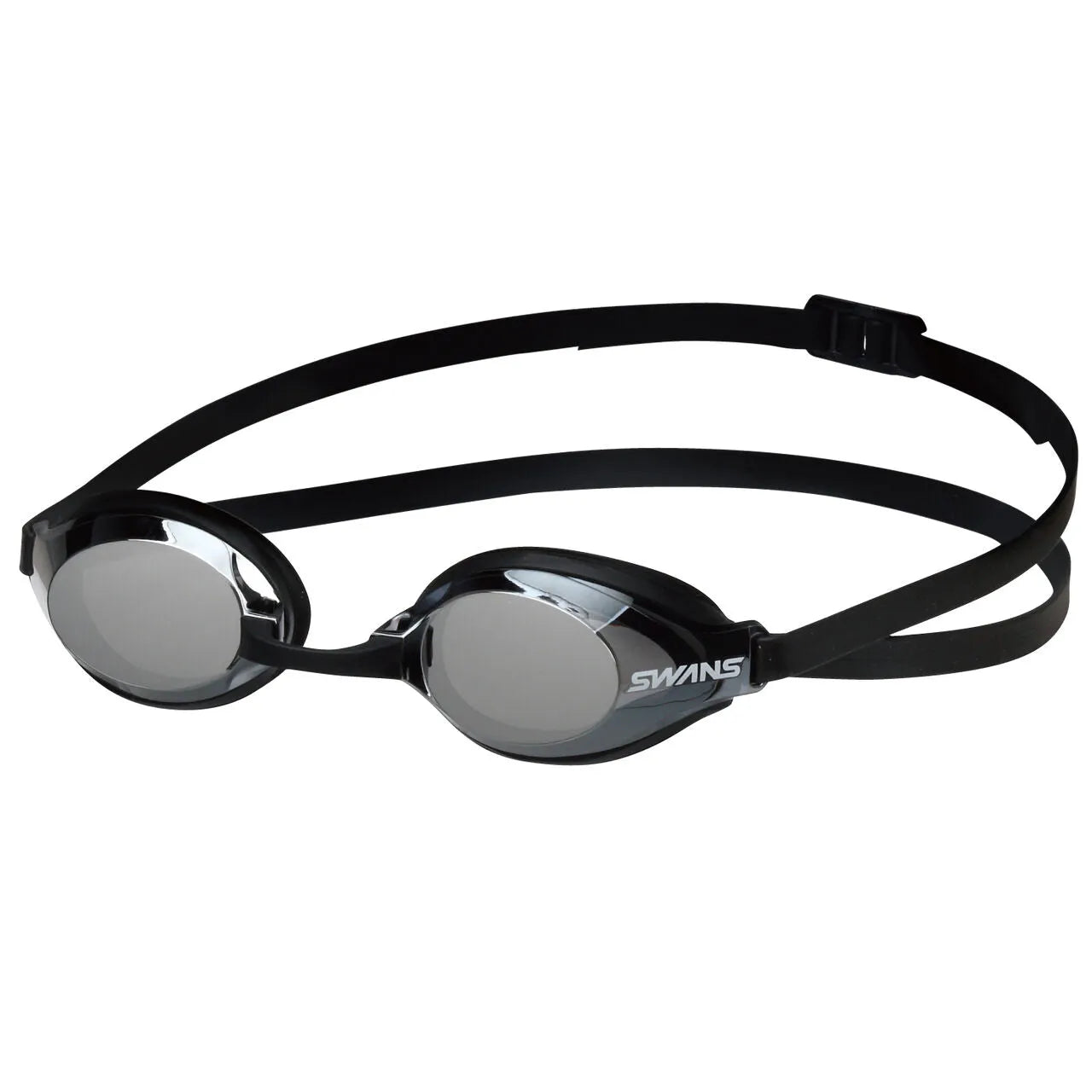 Swans SR - 3M Swimming Goggles (Dark Smoke/Silver/Black) | Cycling Gears Hub - Cycling Gears Hub