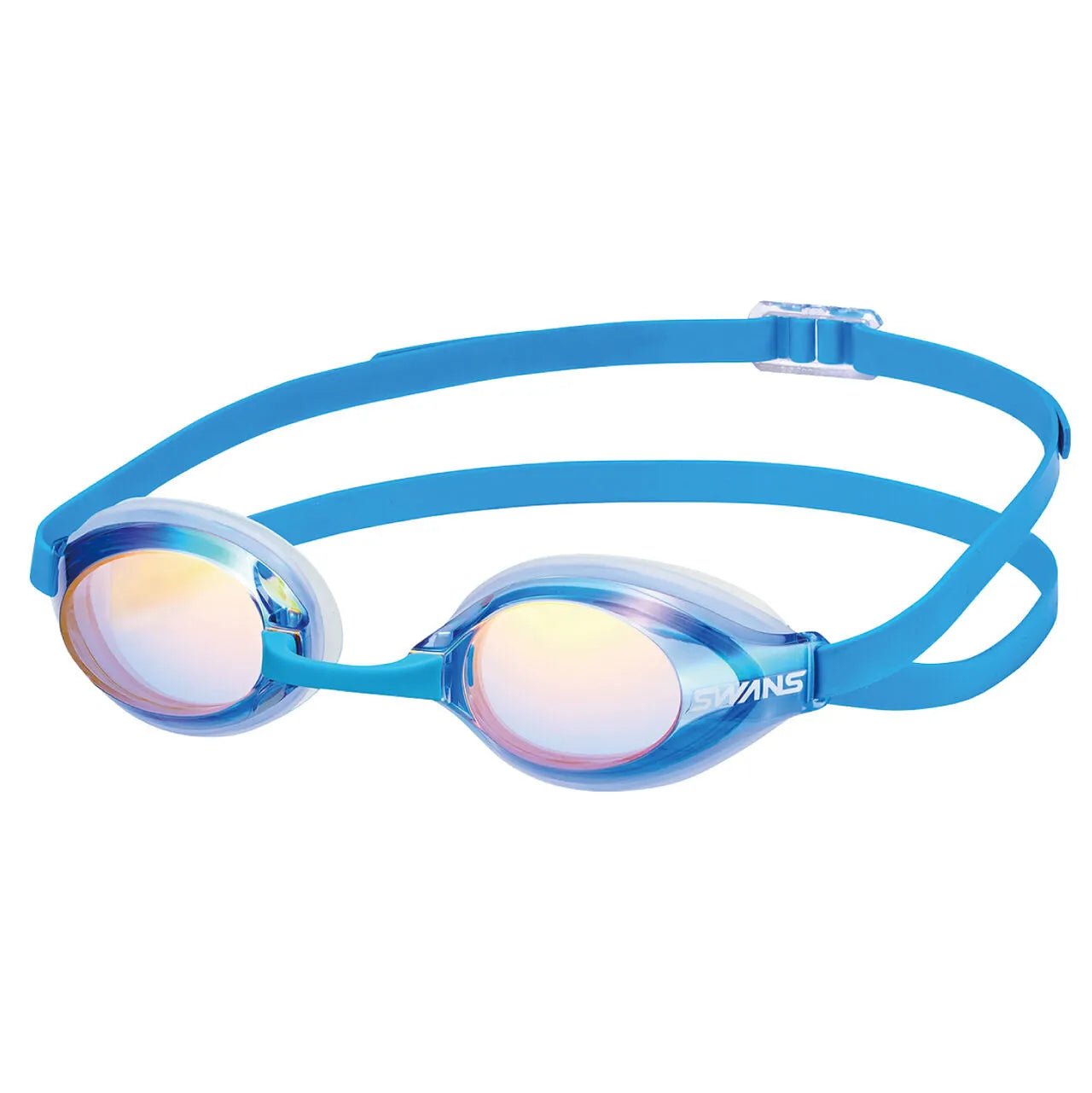 Swans SR - 3M Swimming Goggles (Orange/Blue) | Cycling Gears Hub - Cycling Gears Hub