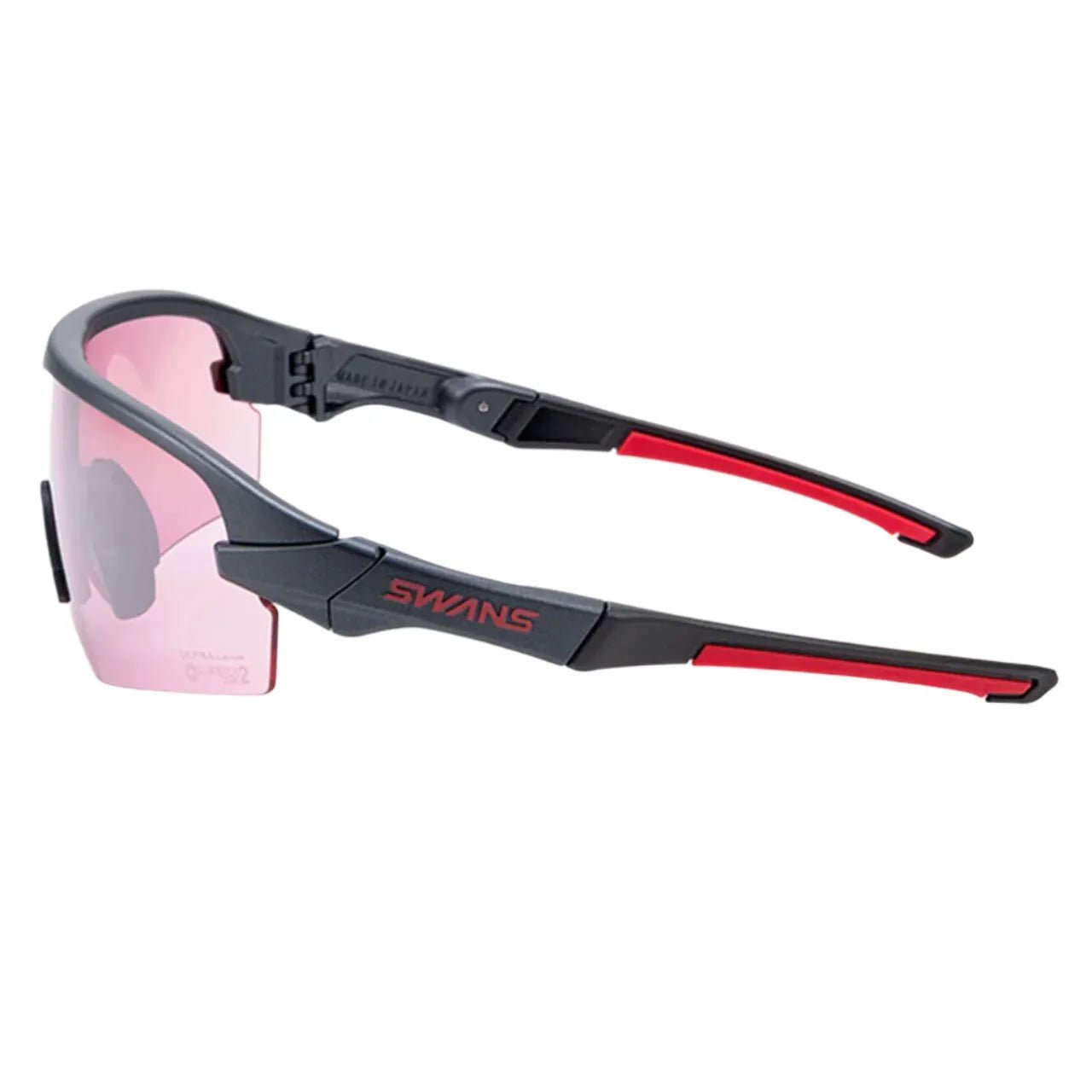 Swans STRIX - DA Sport Sunglasses (Silver/Ultra Rose Pink/Metalica Black) | Cycling Gears Hub - Cycling Gears Hub