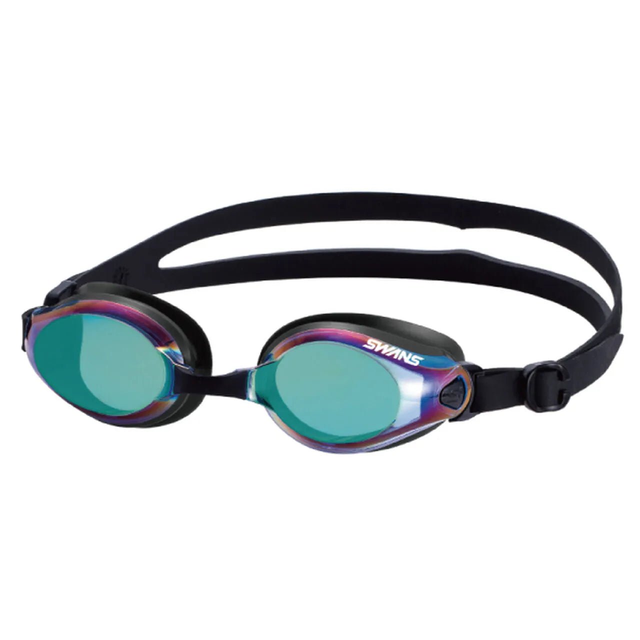 Swans SW - 45M Swimming Goggles (Navy/Emerald) | Cycling Gears Hub - Cycling Gears Hub