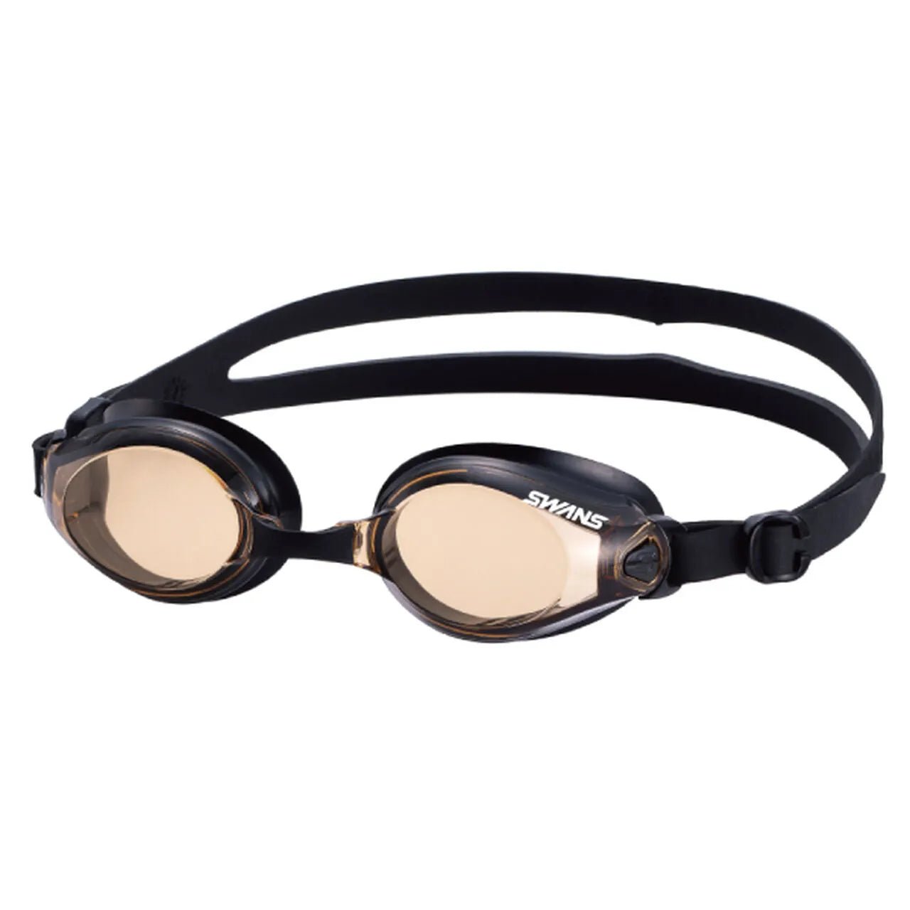Swans SW - 45N Swimming Goggles (Brown/Black) | Cycling Gears Hub - Cycling Gears Hub