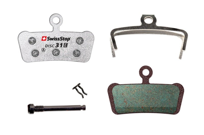 SwissStop Disc 31 E Organic G2 Ultimate/RSC/XO Trail/Elixir 8 Trail/Elixir 9 Trail Disc Brake Pads | Cycling Gears Hub - Cycling Gears Hub