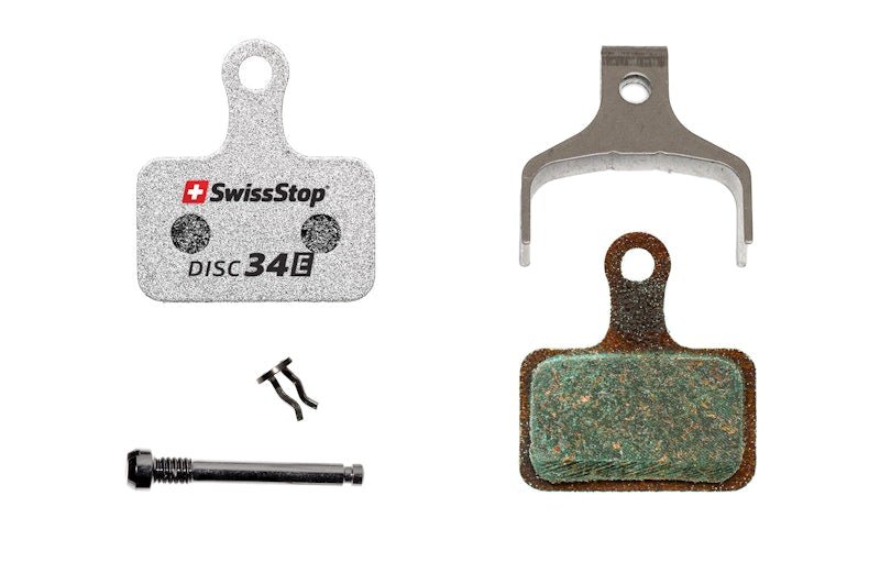 SwissStop Disc 34 E Organic Shimano K03S/K02S/L03A/L02A/L04C Disc Brake Pads | Cycling Gears Hub - Cycling Gears Hub