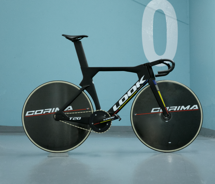 Look T20 Speed Version Only Frameset (Proteam Matte Black) | Cycling Gears Hub