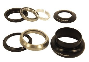 Tangeseiki Technoglide TGZS225X Headset(Black) | Cycling Gears Hub - Cycling Gears Hub