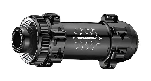 Token D1 Disc Brake Front Hub (Black) | Cycling Gears Hub - Cycling Gears Hub