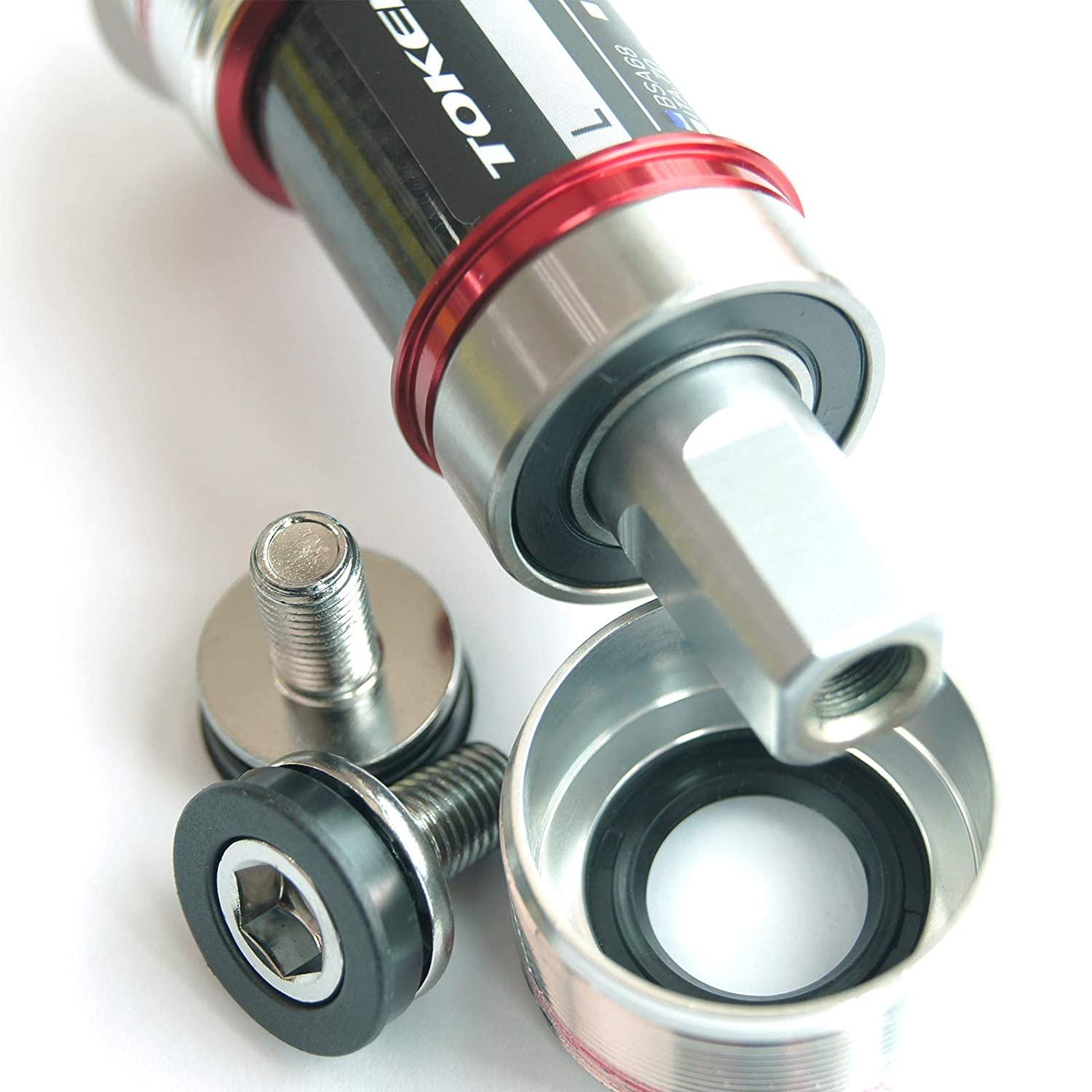 Token JIS Square Tappered CRO Axel Alloy Cups Bottom Bracket | Cycling Gears Hub