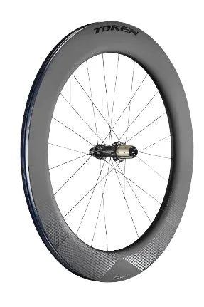 Token Konax Pro C57 Carbon Tubeless Ready Disc Brake Wheel - Shimano/SRAM (Black) | Cycling Gears Hub - Cycling Gears Hub