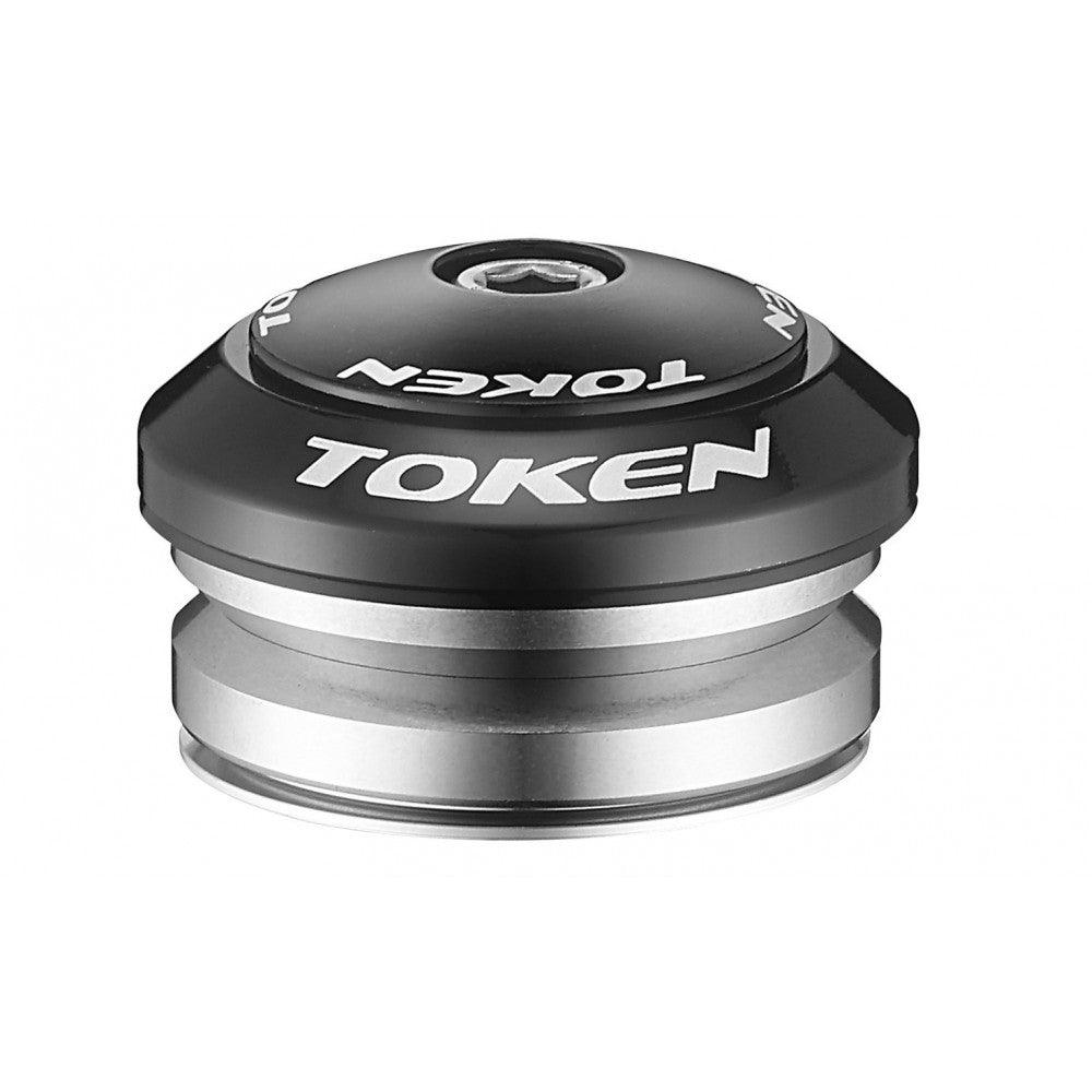 Token Omega Premium Integrated Head Set (Black) | Cycling Gears Hub - Cycling Gears Hub