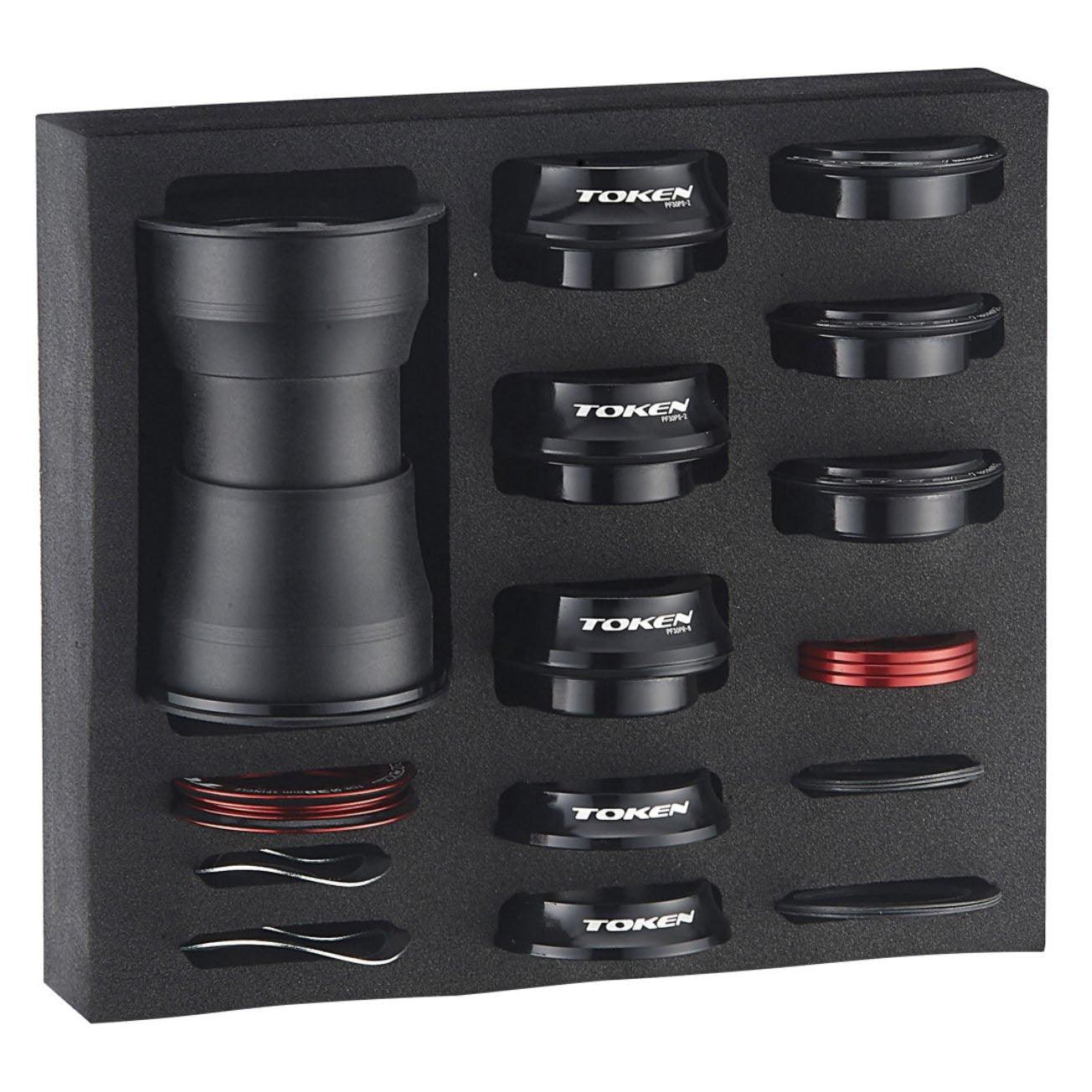 Token Saviour 7 In 1 PF BB30/386 For Sram GXP/Shimano External Bottom Bracket | Cycling Gears Hub