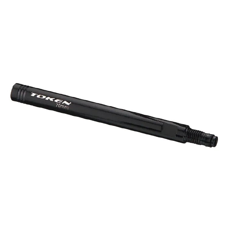 Token TF70 Alloy Valve Extender (Black) | Cycling Gears Hub - Cycling Gears Hub
