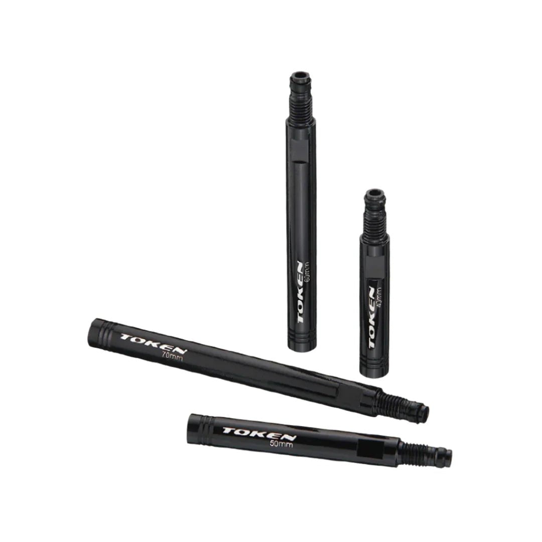 Token Valve Extender (Black) | Cycling Gears Hub - Cycling Gears Hub