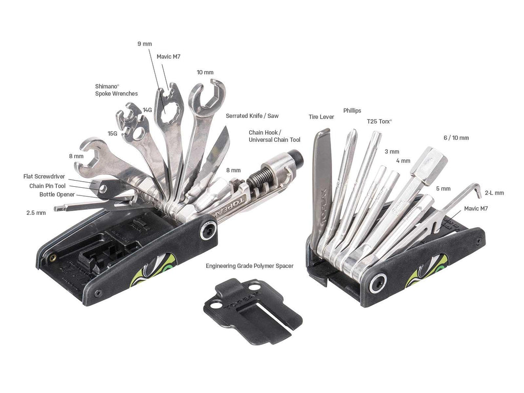 Topeak Alien S 31 Function Tool | Cycling Gears Hub - Cycling Gears Hub