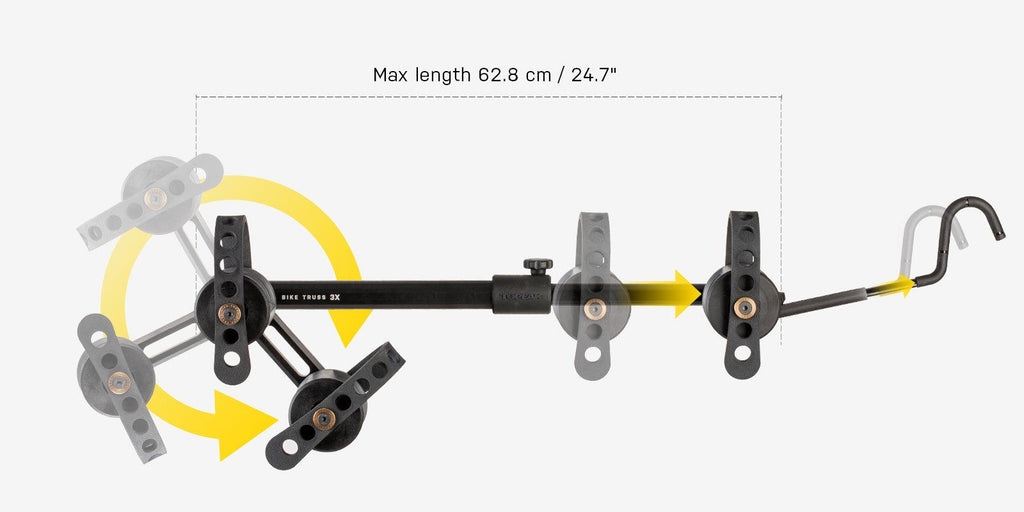 Topeak Bike Truss 3X Clamp | Cycling Gears Hub - Cycling Gears Hub