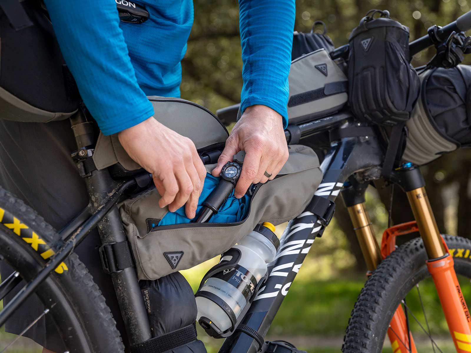 Topeak Midloader Top Tube Bag (Green) | Cycling Gears Hub - Cycling Gears Hub