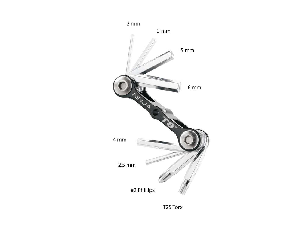 Topeak Ninja Master+ T8 Toolbox | Cycling Gears Hub - Cycling Gears Hub