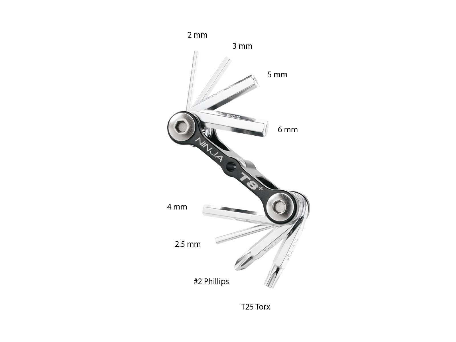 Topeak Ninja Master+ T8 Toolbox | Cycling Gears Hub - Cycling Gears Hub