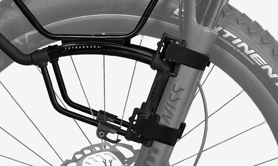 Topeak Tetrarack M1 Front Pannier Rack (Black) | Cycling Gears Hub - Cycling Gears Hub