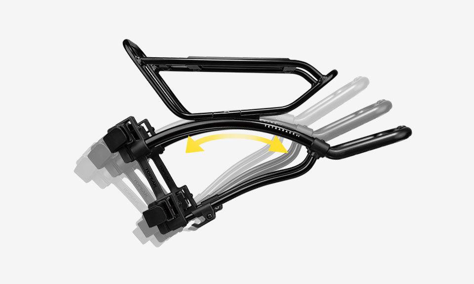 Topeak Tetrarack M1 Front Pannier Rack (Black) | Cycling Gears Hub - Cycling Gears Hub
