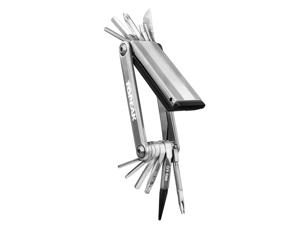 Topeak Tubi 18 Multitool (Silver) | Cycling Gears Hub - Cycling Gears Hub